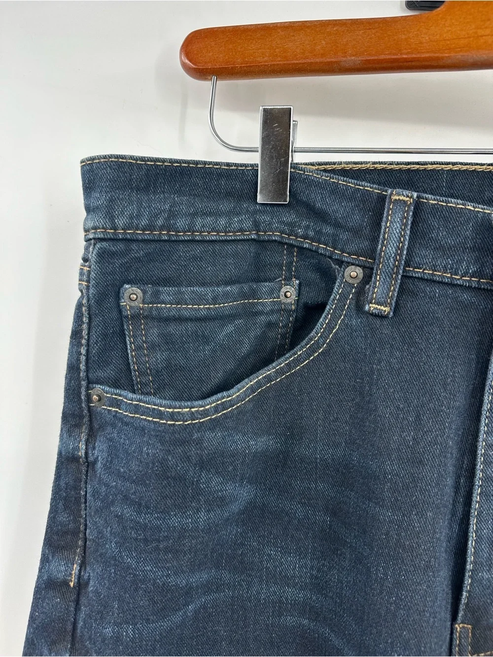 Levi's 505 Dark Blue Straight-Leg Jeans 34x34